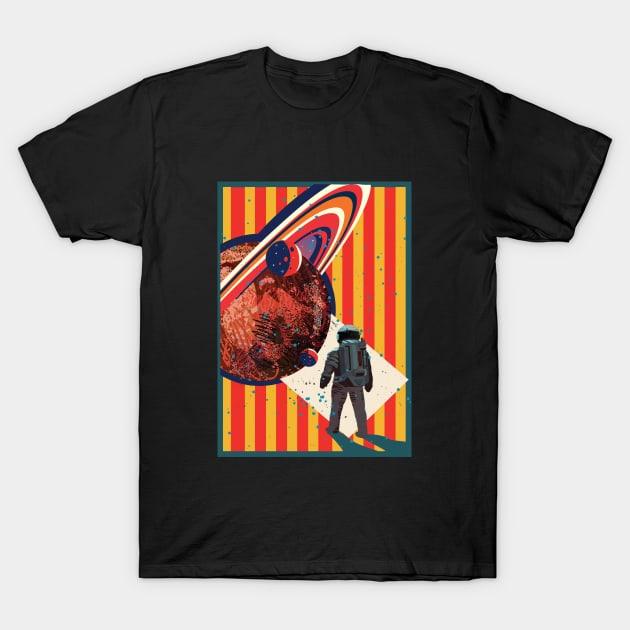 An Astronaut On Mars T-Shirt by jobieh shop